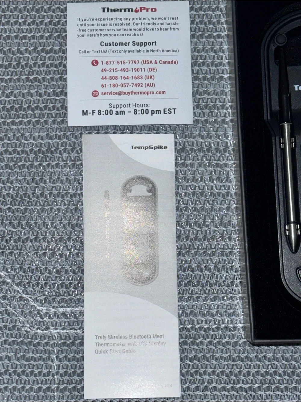ThermoPro TempSpike Plus Wireless Meat Thermometer.